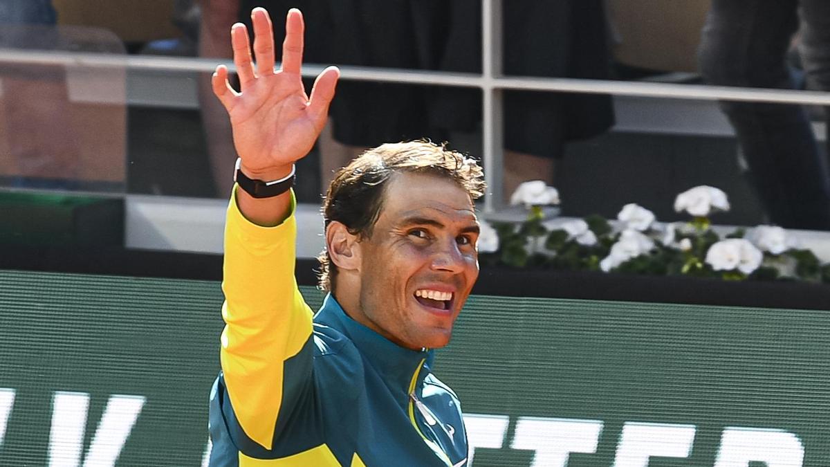 Rafa Nadal, tras ganar Roland Garros.