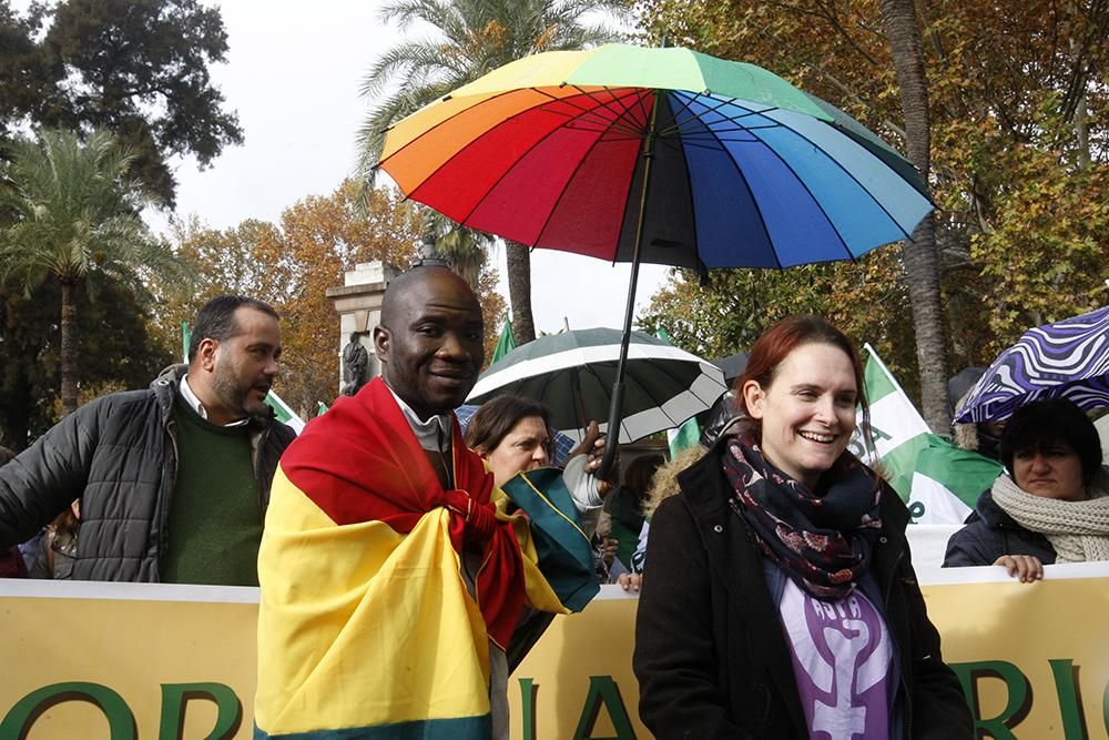 Unas 2.000 personas marchan en Córdoba para que "Andalucía despierte"