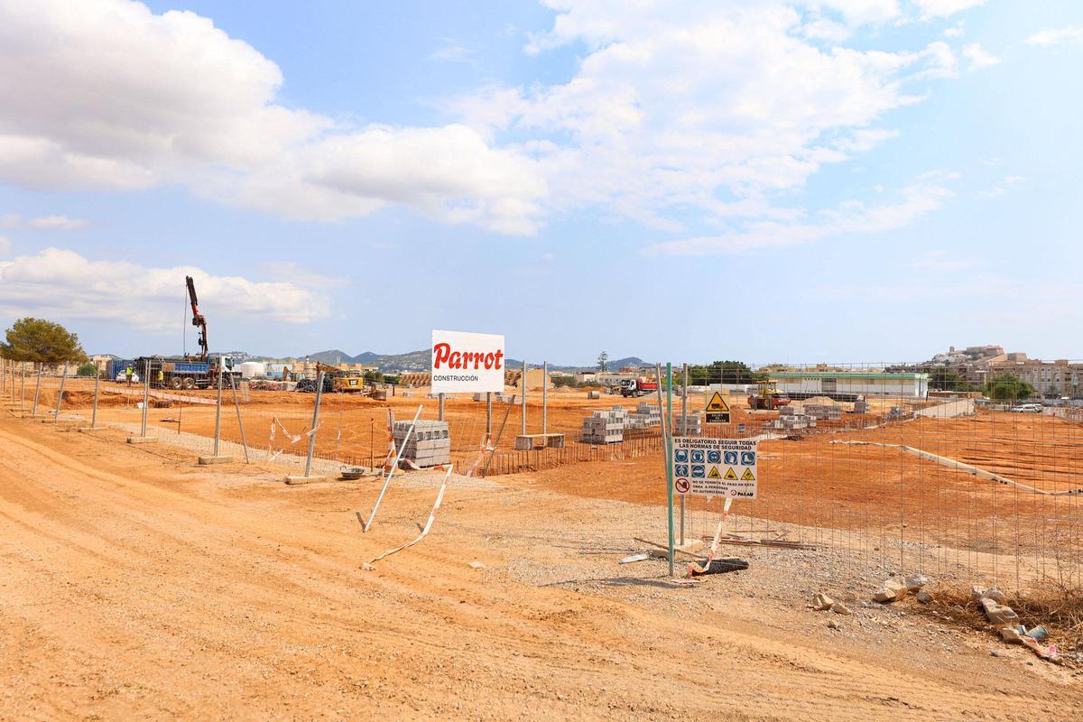 Aquí están todas las fotos de las obras del futuro estadio de Es Putxet