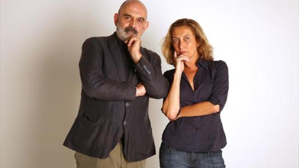 Josep Maria Fonalleras y Emma Riverola.