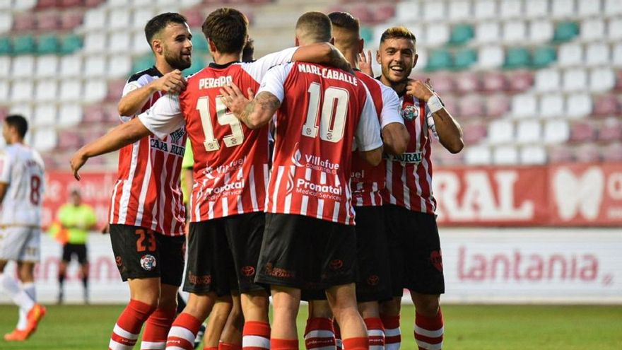 Zamora CF, en un partido anterior