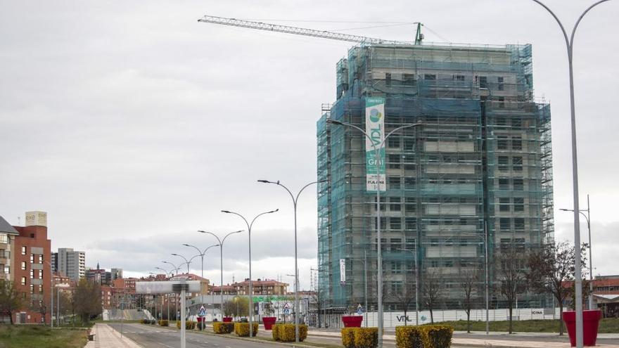 Obras paradas por el estado de alarma.