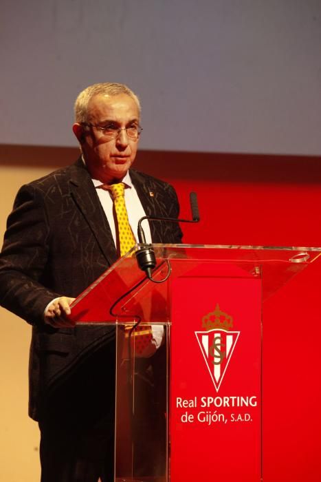 Presentación de la Fundación Escuela de Fútbol de Mareo Real Sporting de Gijón.