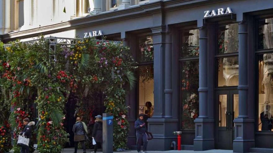 Una de las últimas tiendas que Zara abrió en Nueva York, en el barrio del Soho, en marzo pasado. // FdV