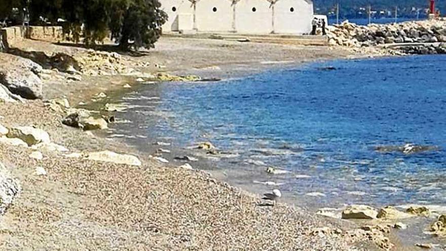 Una de las tres playas de Cala Bona.