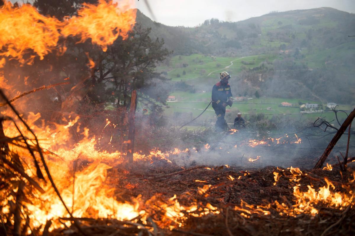 Los incendios se verán favorecidos por el aumento de rayos