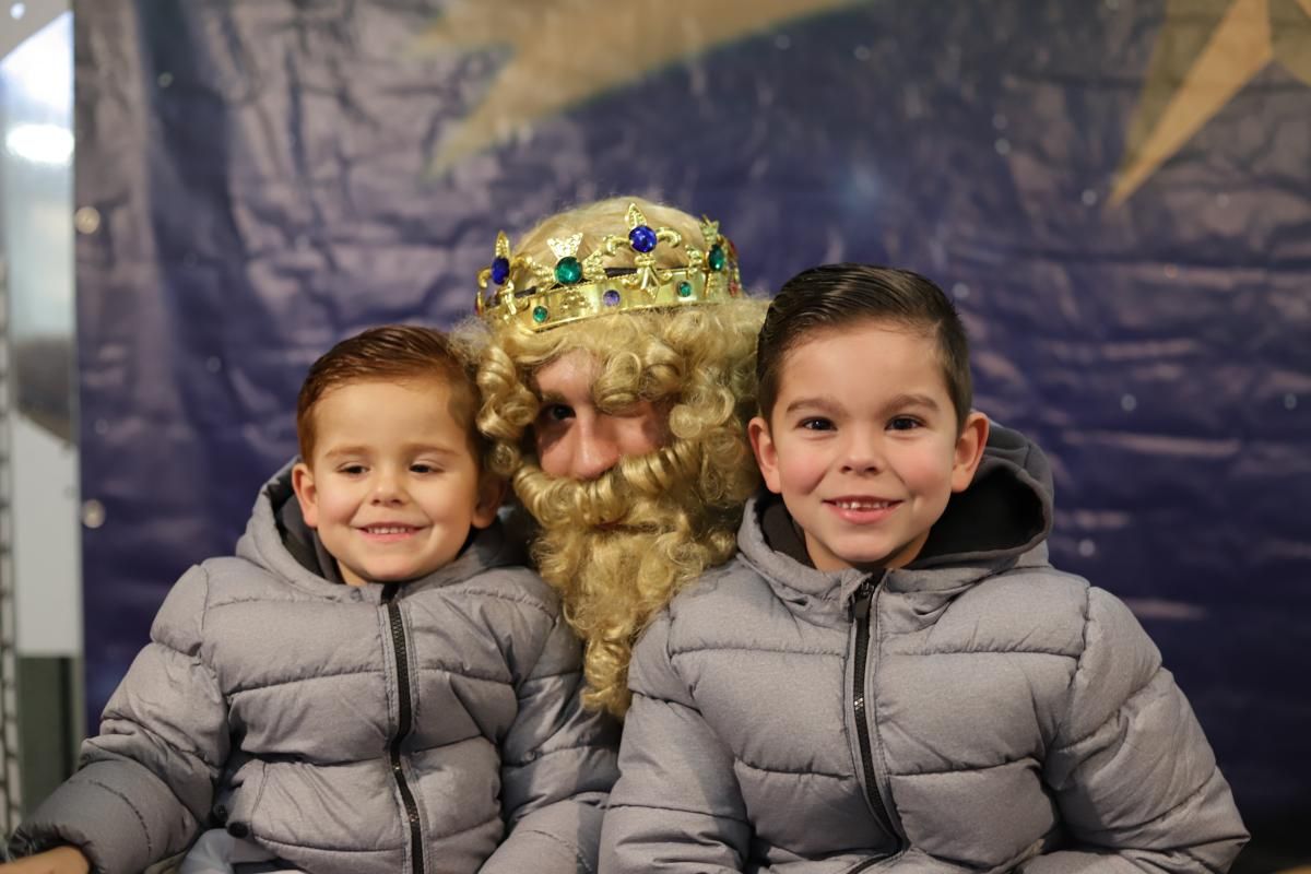 Fotos con los Reyes Magos realizadas el 4 de enero de 2018