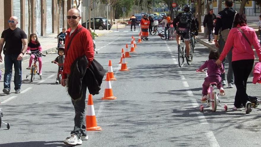 Una edición de ciclovía de este año