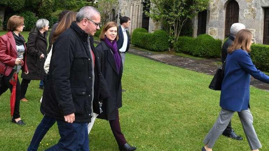 Visita de diputados de la comisión de Cultura al pazo de Meirás.