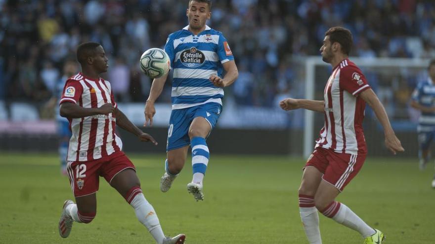 El Dépor empata en Riazor ante el Almería