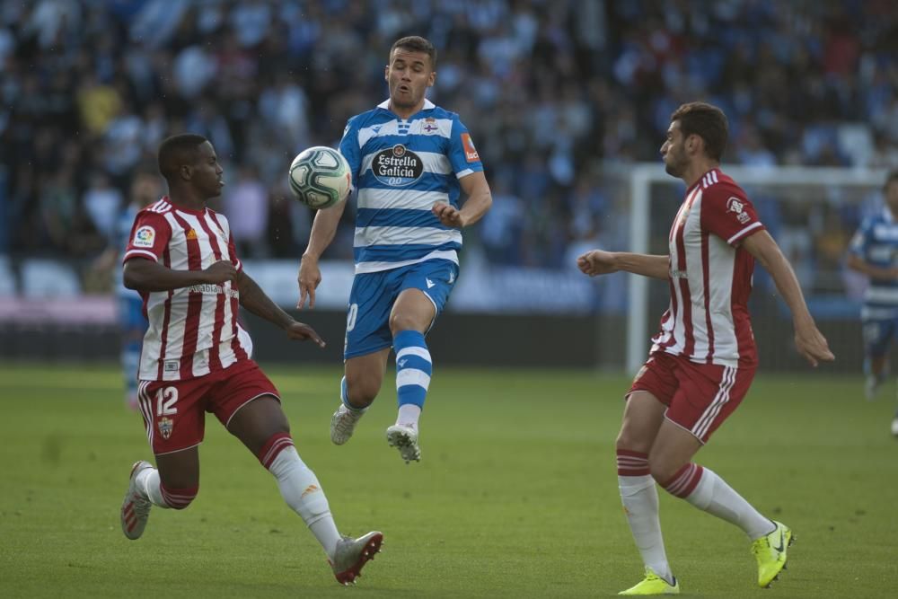 El Dépor empata en Riazor ante el Almería