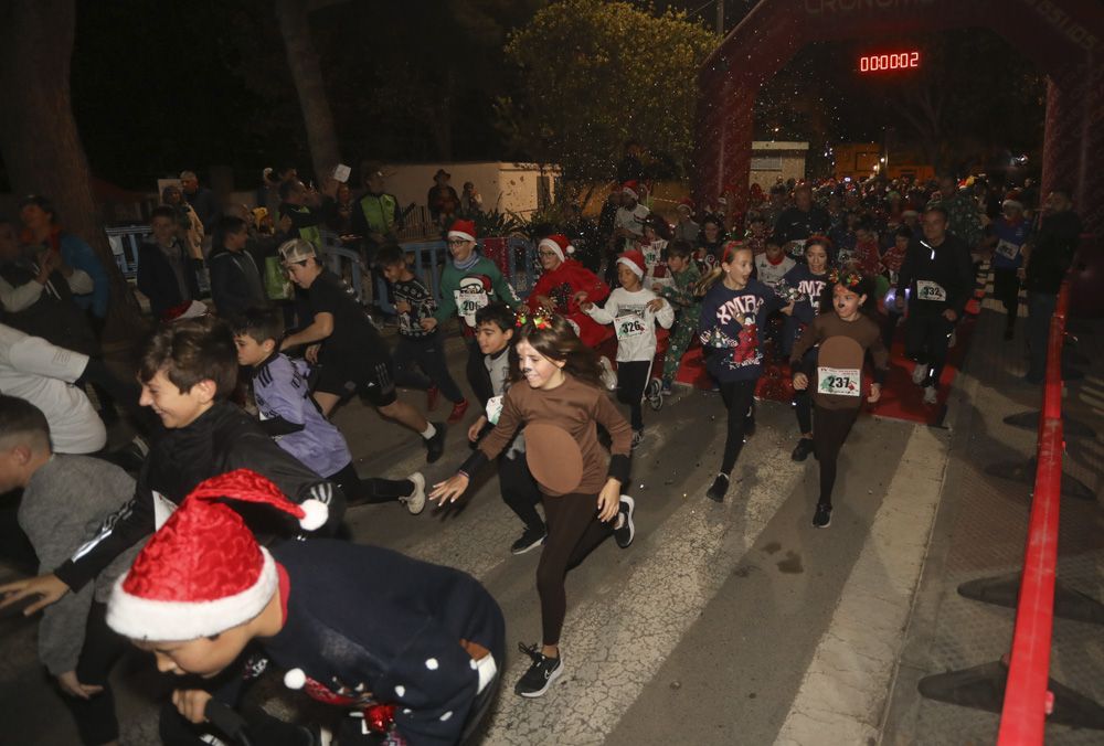 Carrera de San Silvestre en Canet d'En Berenguer.