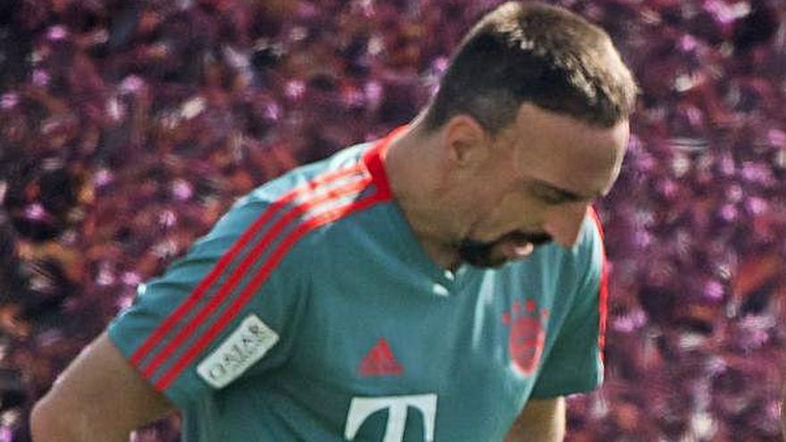 Franck Ribéry es troba concentrat amb el Bayern de Munic