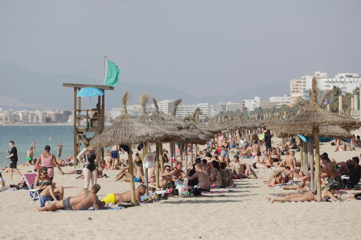 La Platja de Palma.