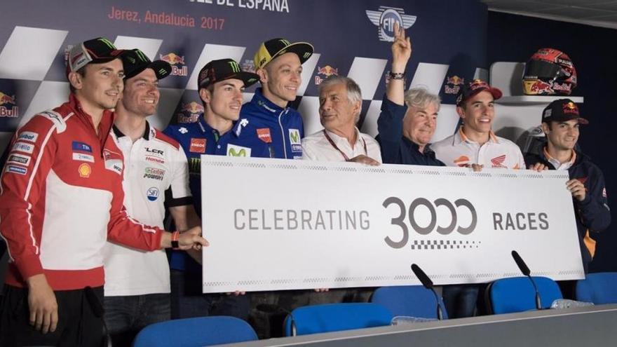El Mundial de MotoGP celebra su GP 3.000 en Jerez
