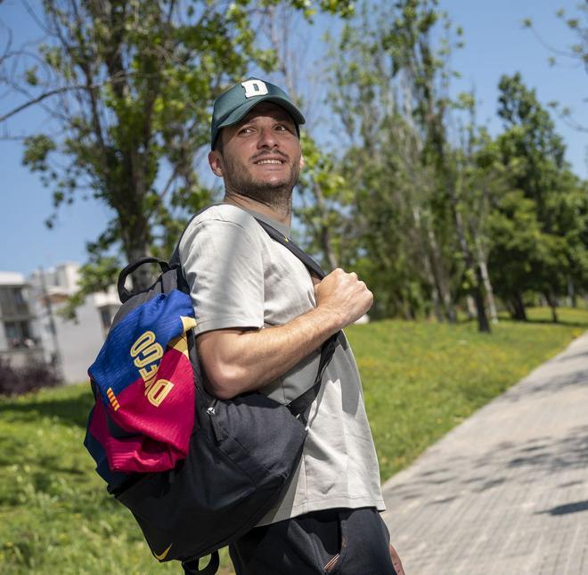 Dyego, jugador del Barça de futbol sala: "S’ha de treure la part romàntica de l’esport quan ets a la pista"