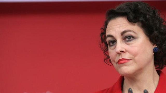 Magdalena Valerio, ministra de Trabajo.