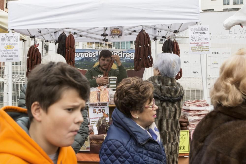 Mercado tradicional en Gascona