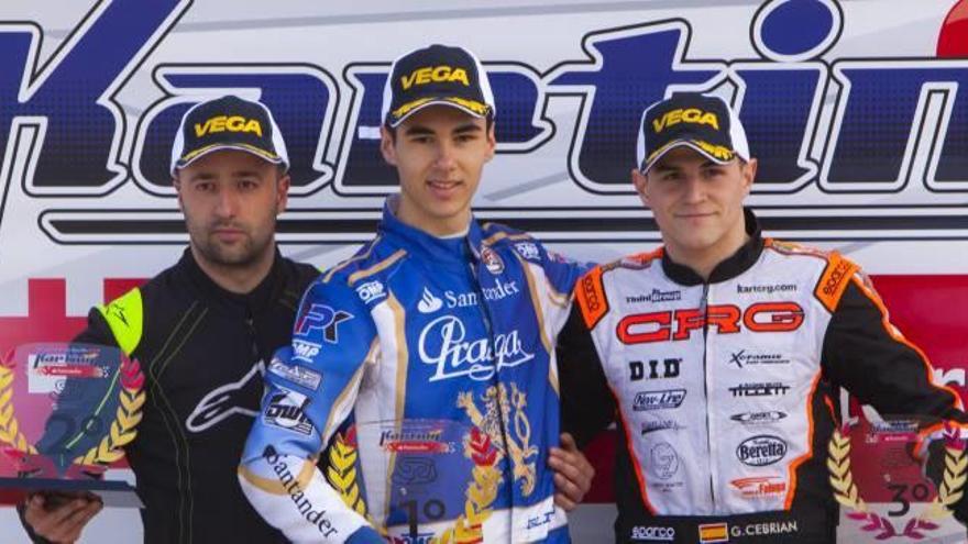 Los pilotos de la Diputació suman   5 podios en el Nacional de karting