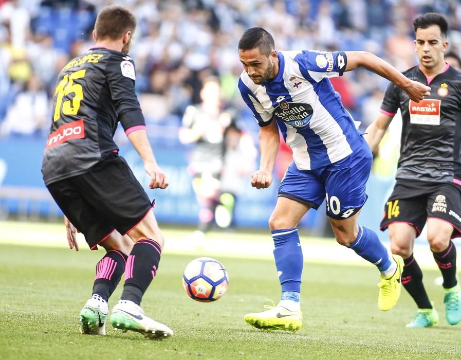 El Dépor cae en Riazor ante el Espanyol