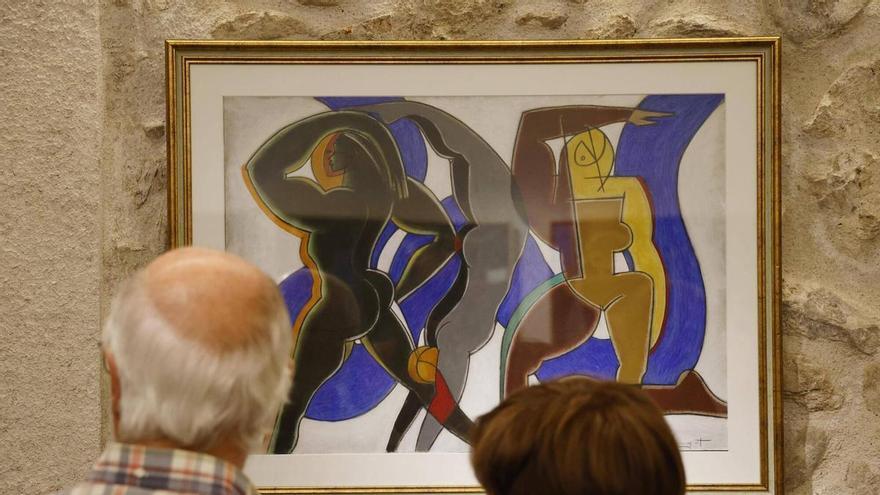 Jordi Amagat inaugura l'exposició "Nocturn-Diürn" a la galeria Mosaic Art de Girona