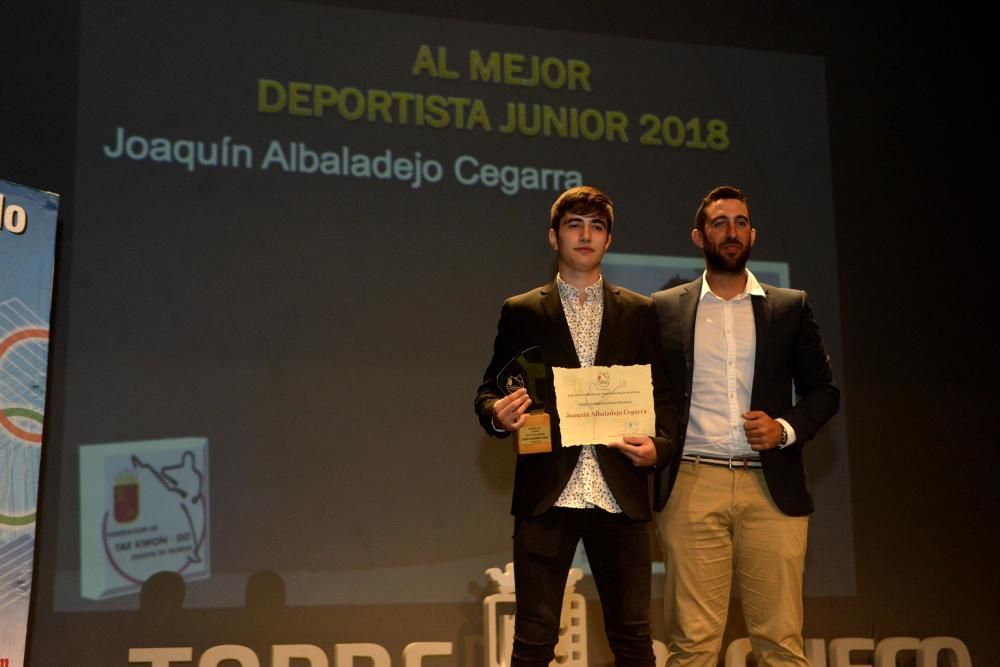 Entrega de premios de la Federación Regional de Taekwondo