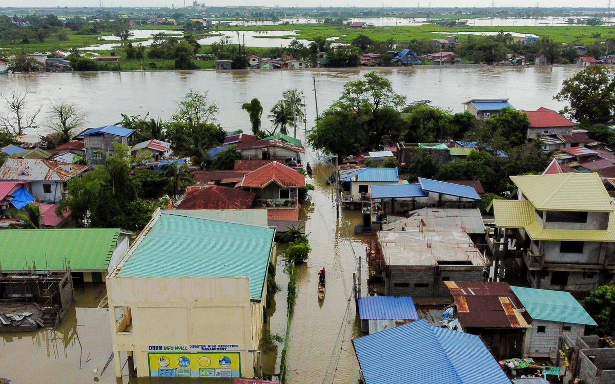 Inundaciones fuertes en Filipinas