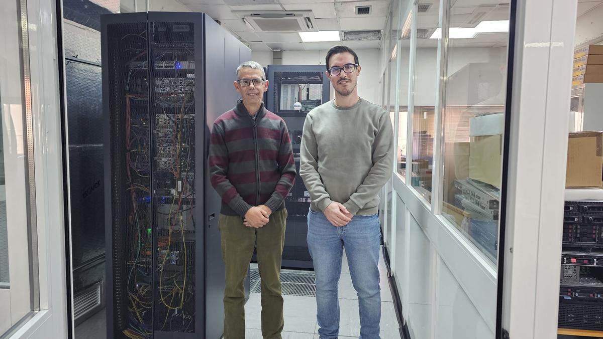 Javier Hormigo y Francisco M. Castro Payán, investigadores del grupo de Arquitectura de Computadores del Imech.UMA.