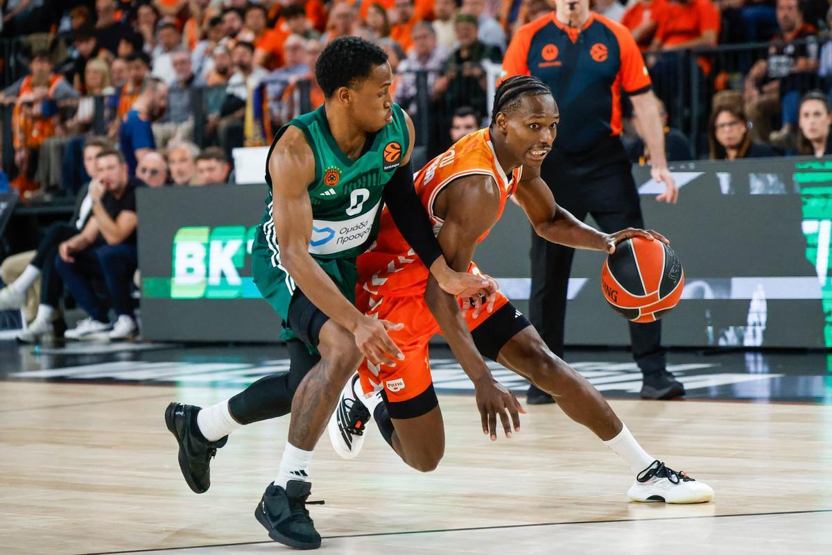 Cruel derrota sobre la bocina de Valencia Basket y Panathinaikos en el Roig Arena