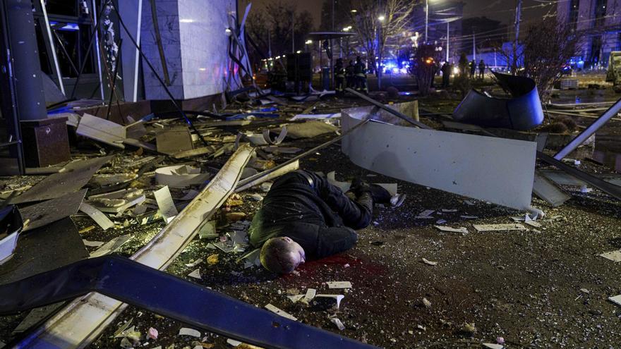 Un ataque ruso con misiles sobre Kiev deja al menos cuatro muertos