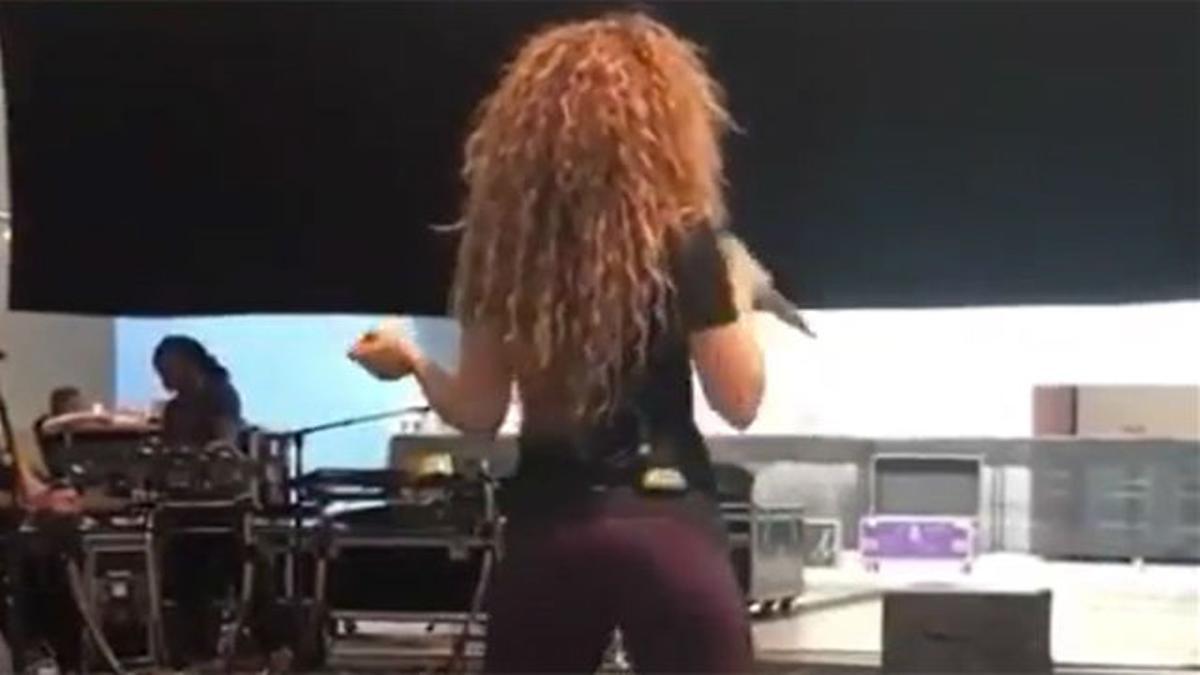 Shakira se prepara para su gira mundial