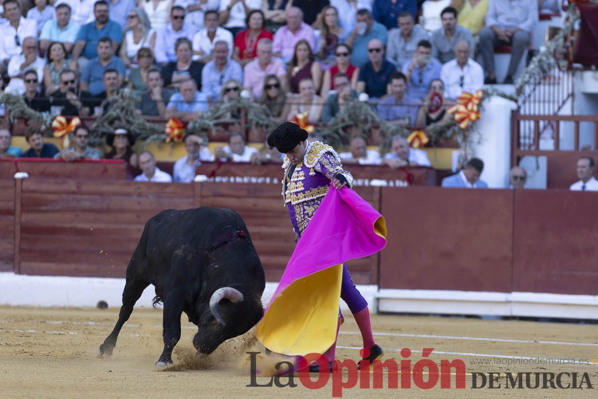 Tercer festejo de la Feria Taurina de Murcia (Talavante, Paco Ureña y Roca Rey), en imágenes