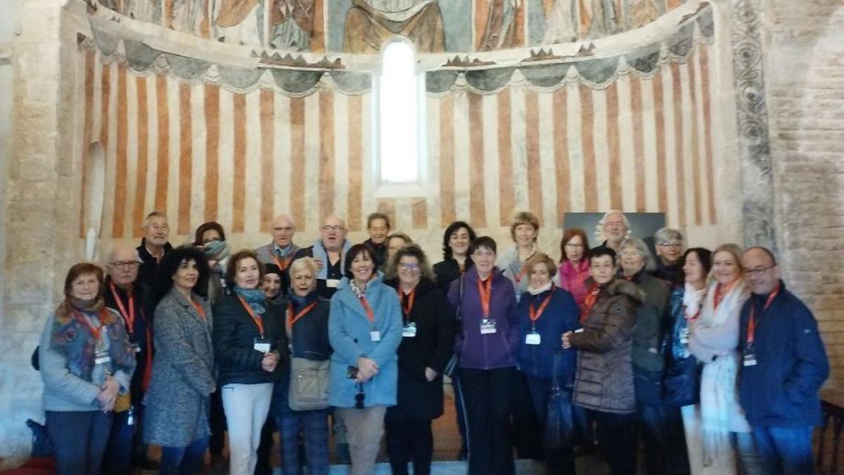 Las visitas buscan también poner en valor el patrimonio local. 