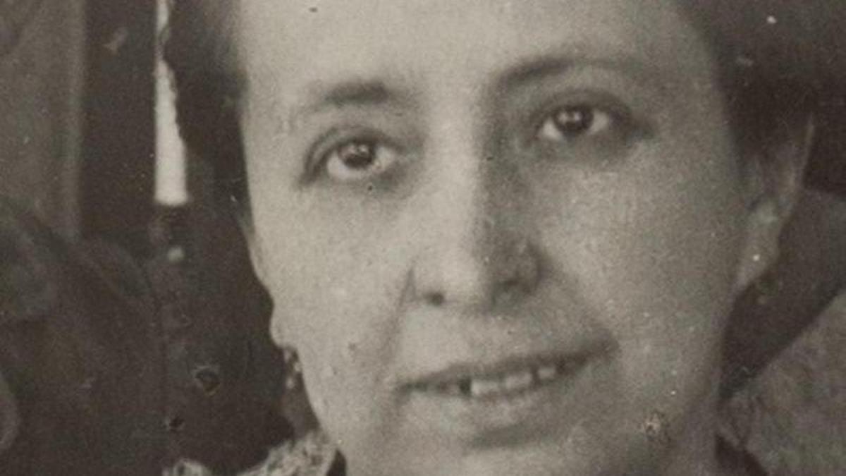 Fotografía de la actriz Josefina Blanco que homenajean en Cambados.