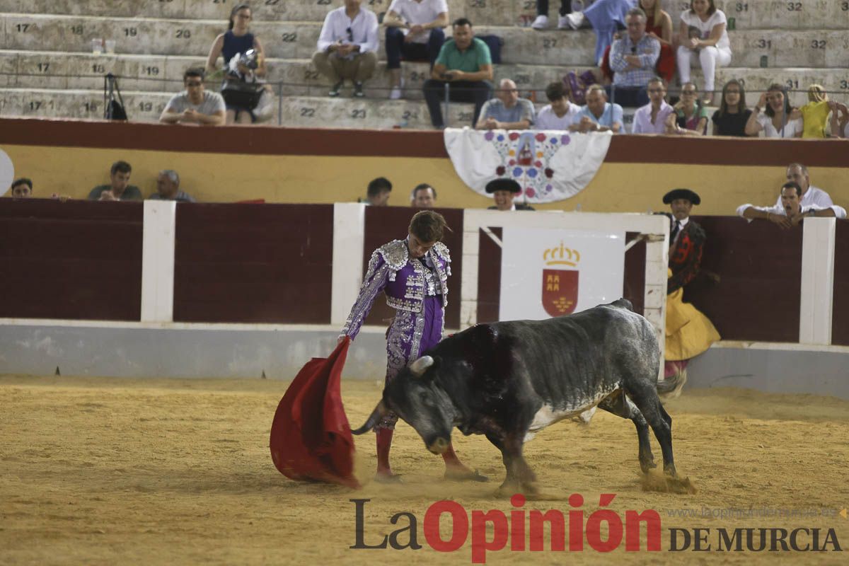 Novillada de promoción en Cehegín: Fran Ferrer, Parrita, José María Trigueros y Víctor Acebo