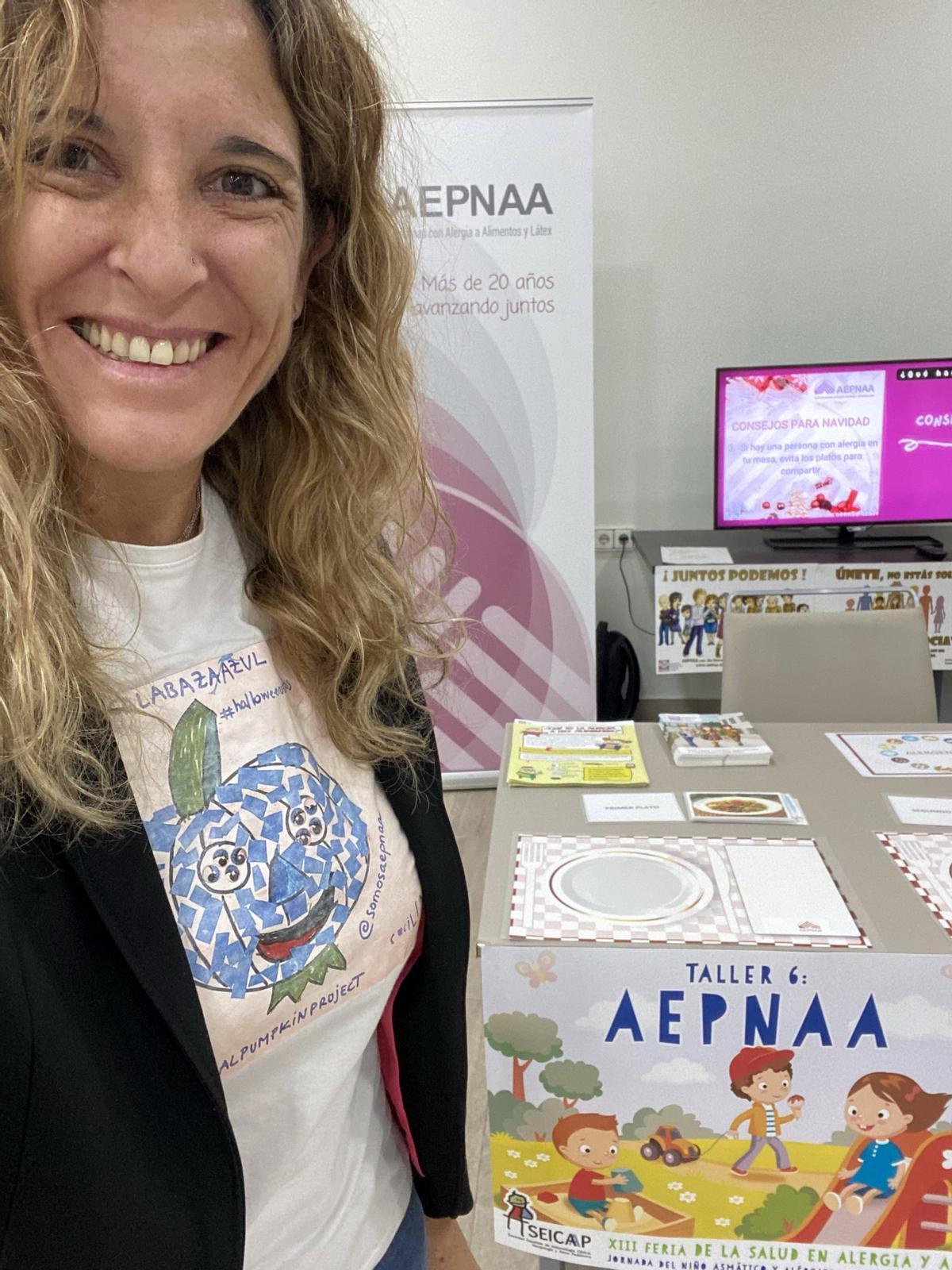 Gabriela Huelin, vocal de AEPNAA