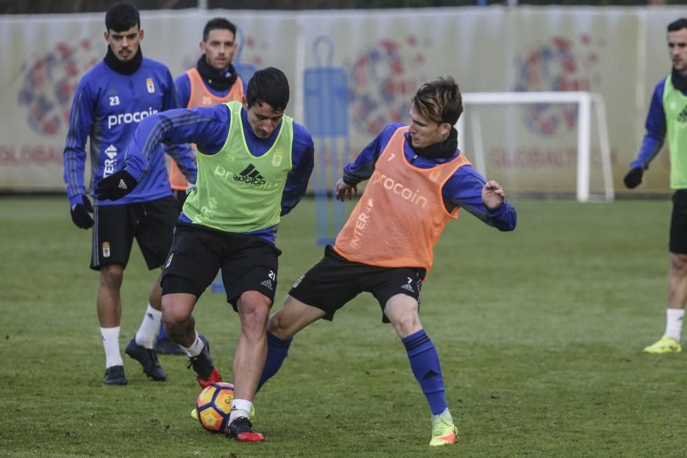 Entrenamiento del Real Oviedo