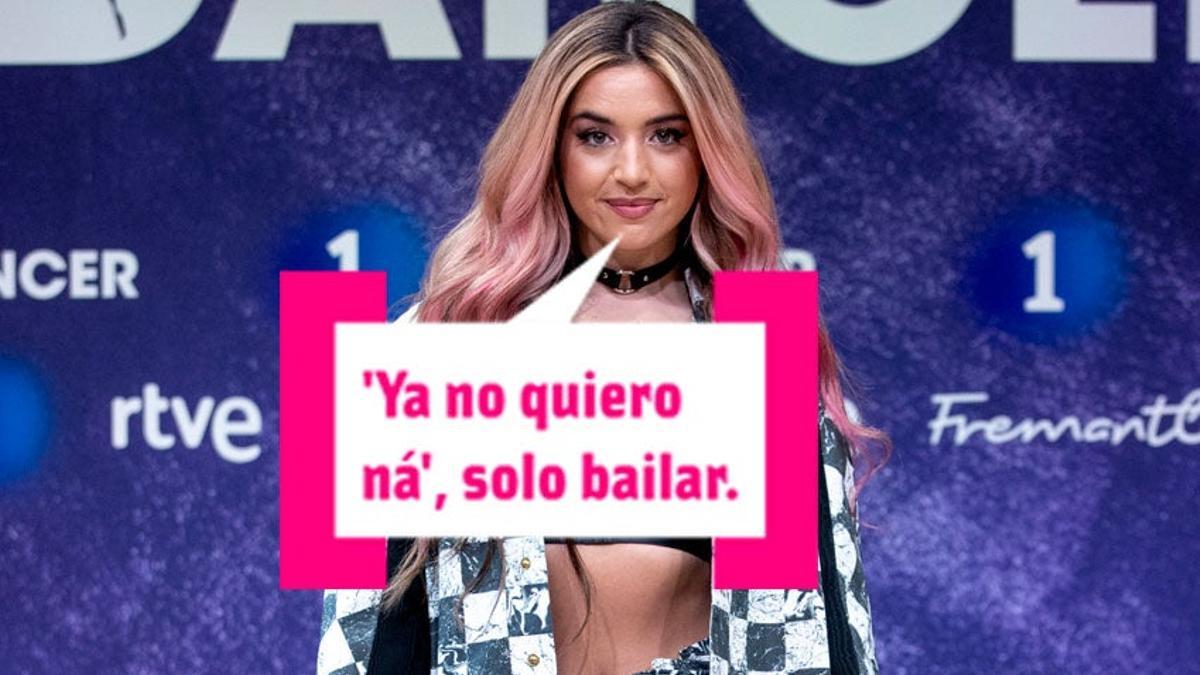 Lola Indigo en la presentación de 'The Dancer', en nuevo programa de RTVE