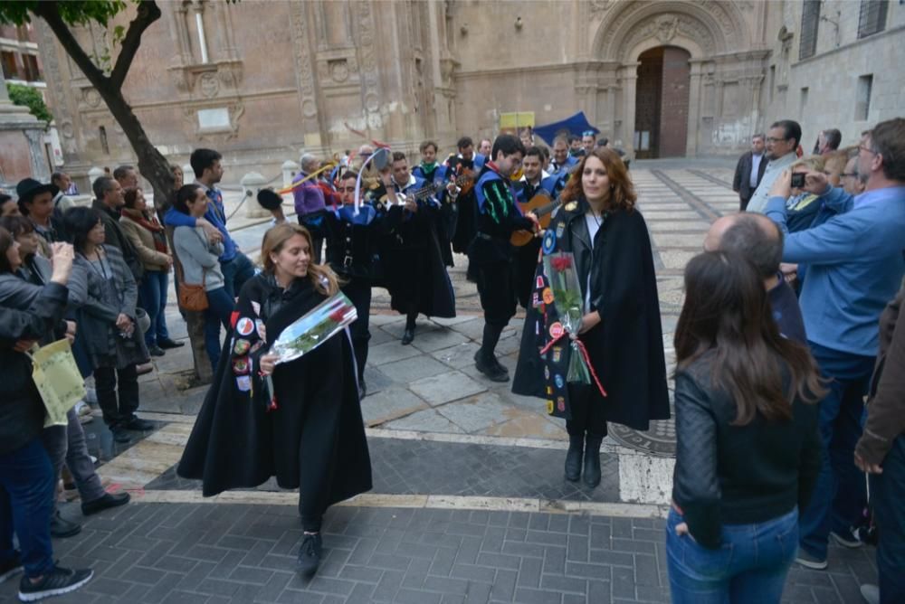 Desfile y certamen de tunas en Murcia