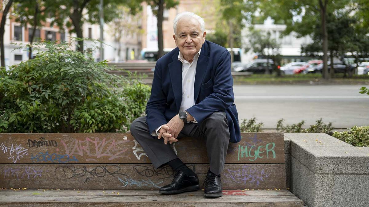 Bernardo Díaz Nosty en Madrid el pasado fin de semana.