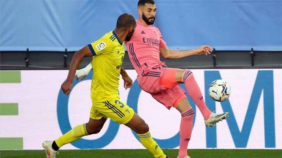 Fali completó un gran partido ante el Real Madrid