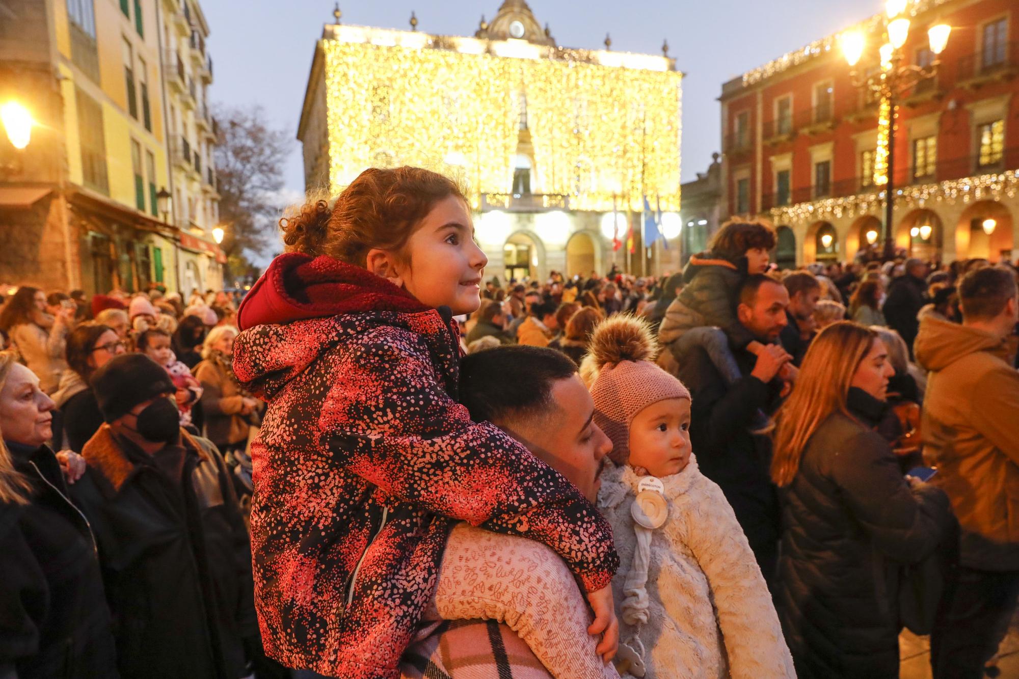 Luces de Navidad en Gijón