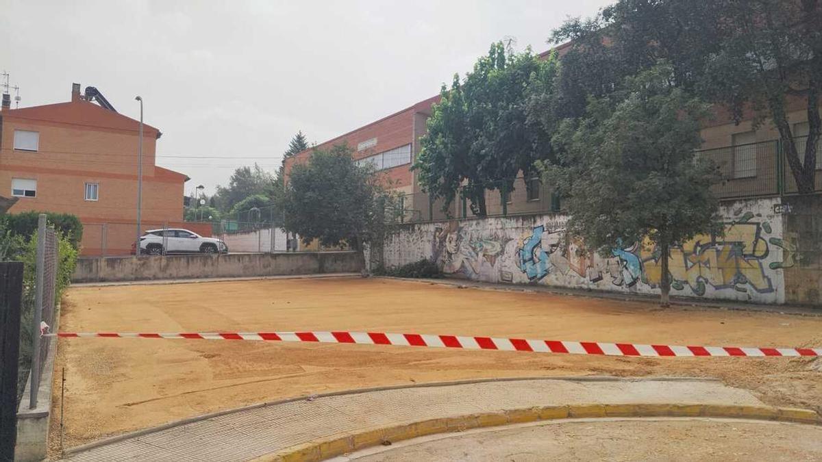 El nuevo aparcamiento del municipio de Villalonga