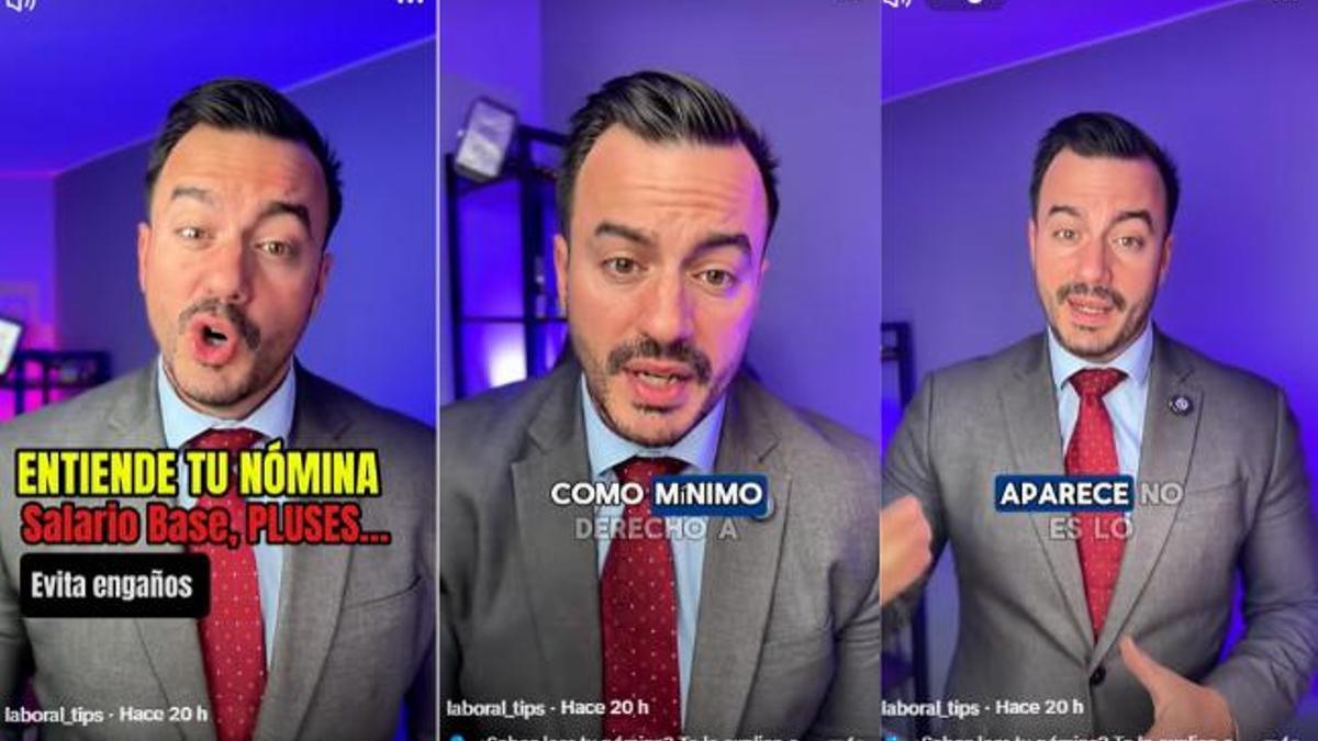 Ignacio De la Calzada (@laboral_tips) en el vídeo sobre cómo entender tu nómina.