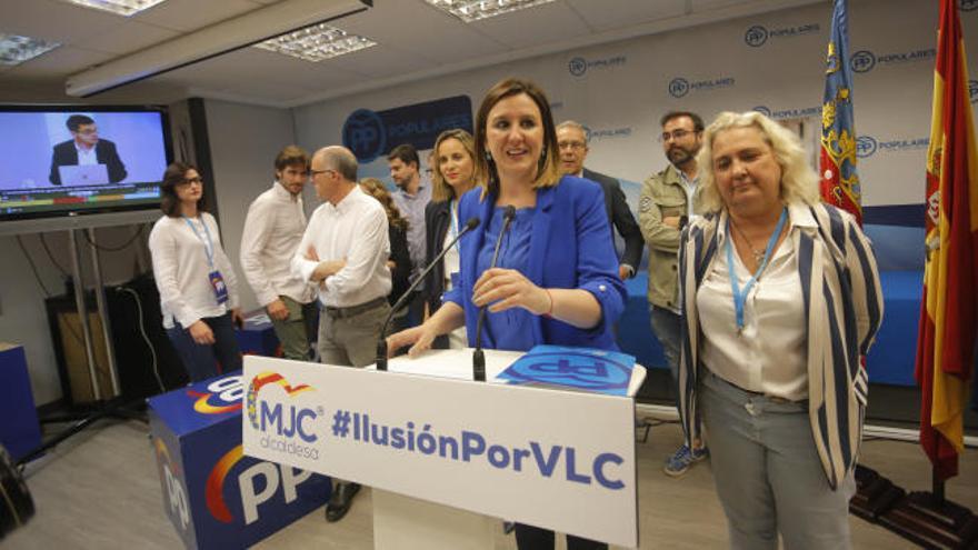 María José Català valora el resultado del PPCV en las elecciones municipales