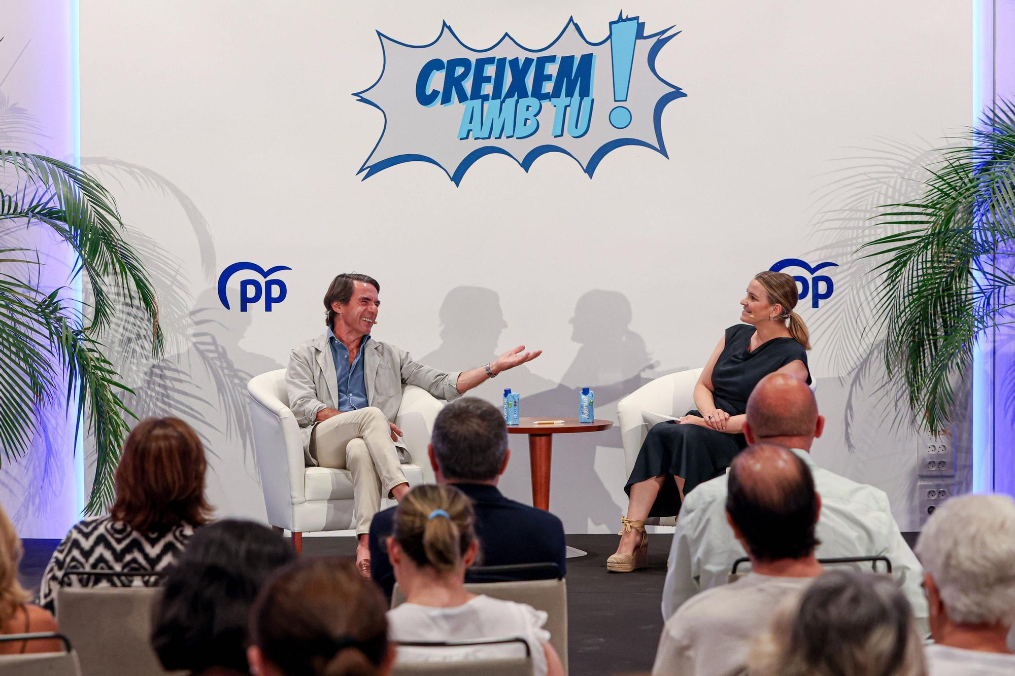 Aquí están las imágenes de José María Aznar en la Conferencia Política del PP de Ibiza