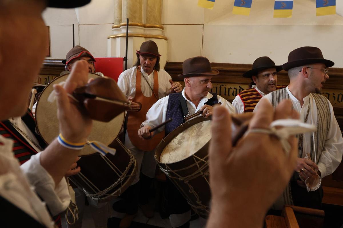 Romería canaria en Madrid