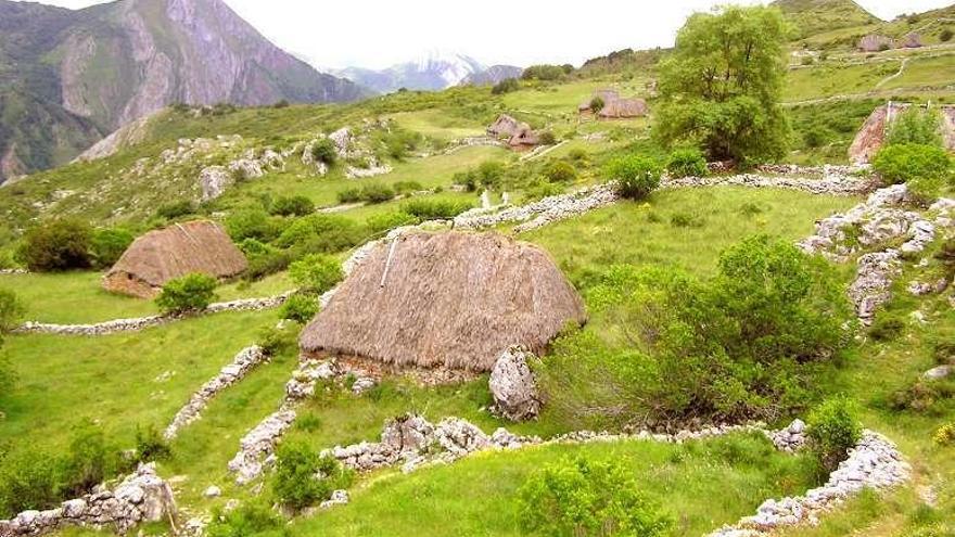 Somiedo ofrece fondos Leader para no perder la ecoquesería en los teitos del Parque Natural