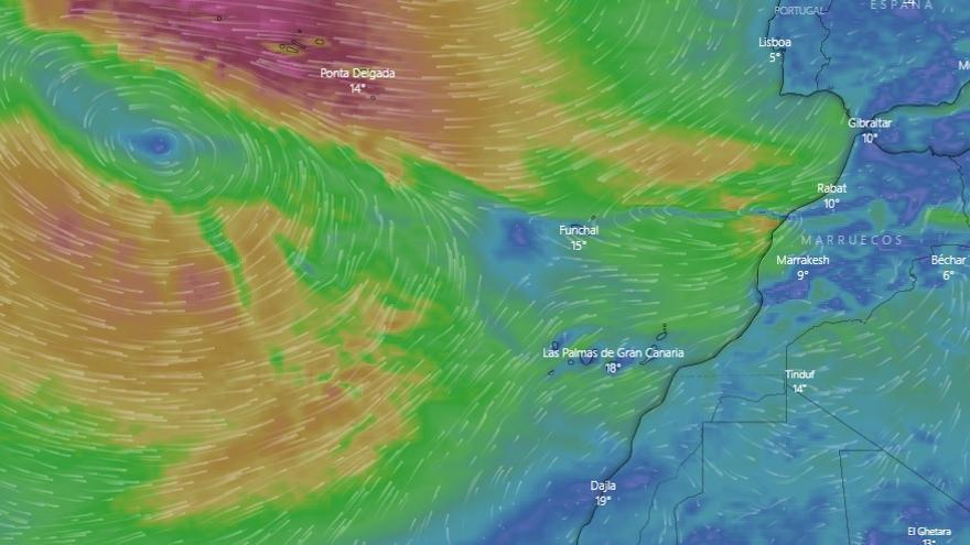 Tiempo en Canarias: Una borrasca atlántica amenaza Canarias para el día de  Reyes