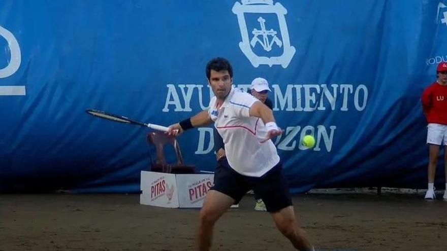 Pablo Andújar cae ante Schwartzman en su segundo partido en el torneo de Playa Luanco